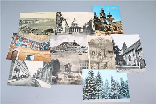 Box of postcards